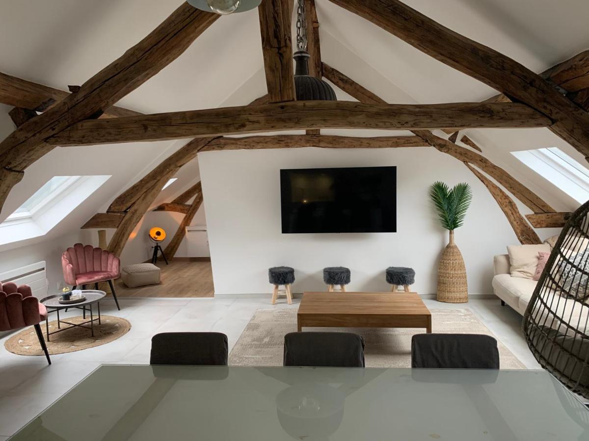 Appartement Spacieux En Plein Coeur De Rouen Ngoại thất bức ảnh
