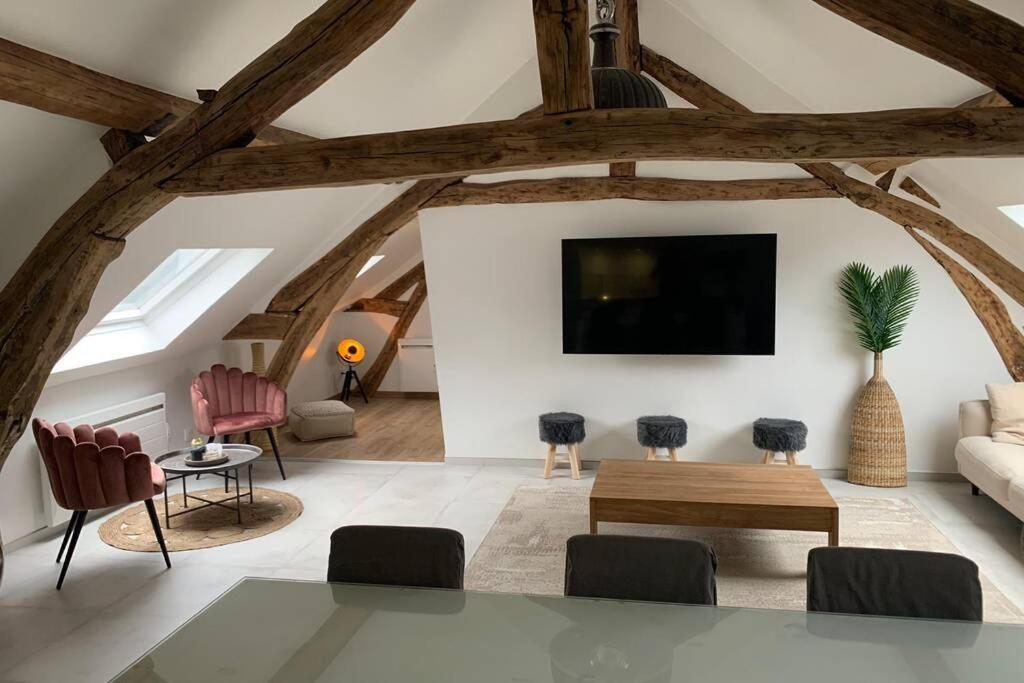Appartement Spacieux En Plein Coeur De Rouen Ngoại thất bức ảnh